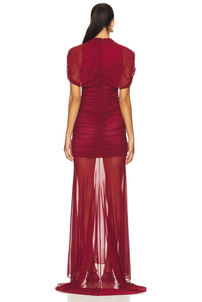 Evianna Mesh Gown Full Size Image 2