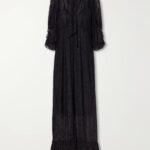 Tie-Detailed Lace Mini Dress Thumbnail 4
