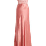 Exclusive Eveline Satin Maxi Dress Thumbnail 2