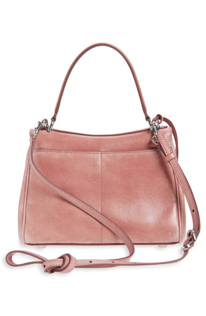 Mini Rodeo Lambskin Leather Top Handle Bag Full Size Image 5