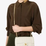 Small Flap Leather Shoulder Bag Thumbnail 3