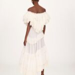 Long Ruffled in Cotton Voile Thumbnail 6