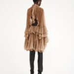 Mini Ruffled Dress in Silk Mousseline Thumbnail 4