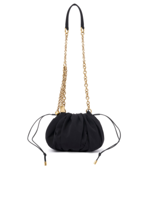 CHLOÉ Plisse Shoulder Bag with Chain