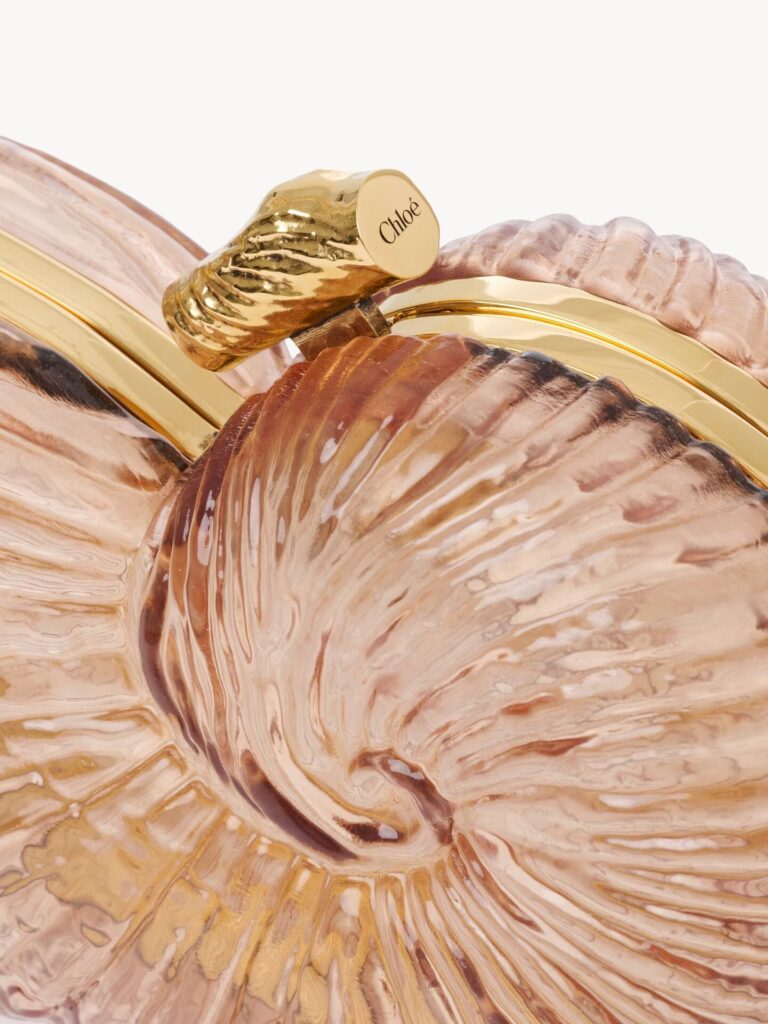 Sea Treasures Shell Minaudiere in Plexiglass Full Size Image 2