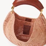 Summer Banana Hobo Bag in Raffia Thumbnail 4