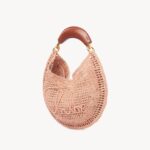Summer Banana Hobo Bag in Raffia Thumbnail 5