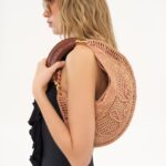 Summer Banana Hobo Bag in Raffia Thumbnail 2