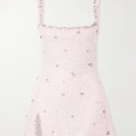 Athena Embellished Mini Dress Thumbnail 3