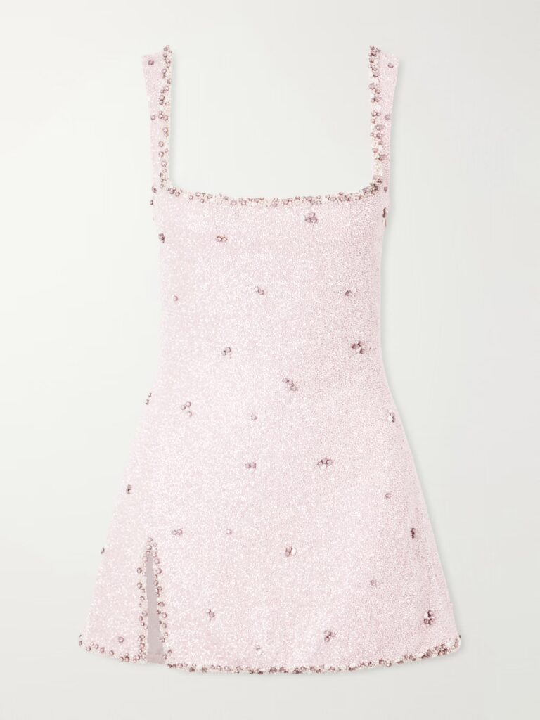 Athena Embellished Mini Dress Full Size Image 3