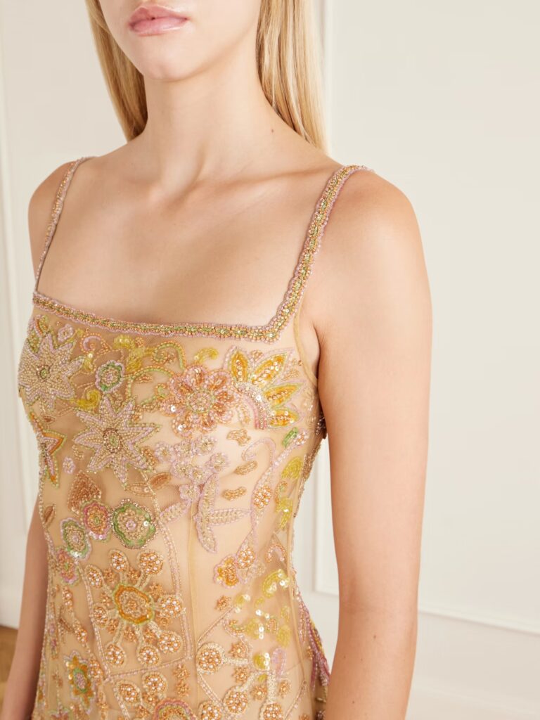 Solea Embellished Tulle Gown Full Size Image 2