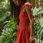 Norla Cotton Mini Dress Thumbnail 3