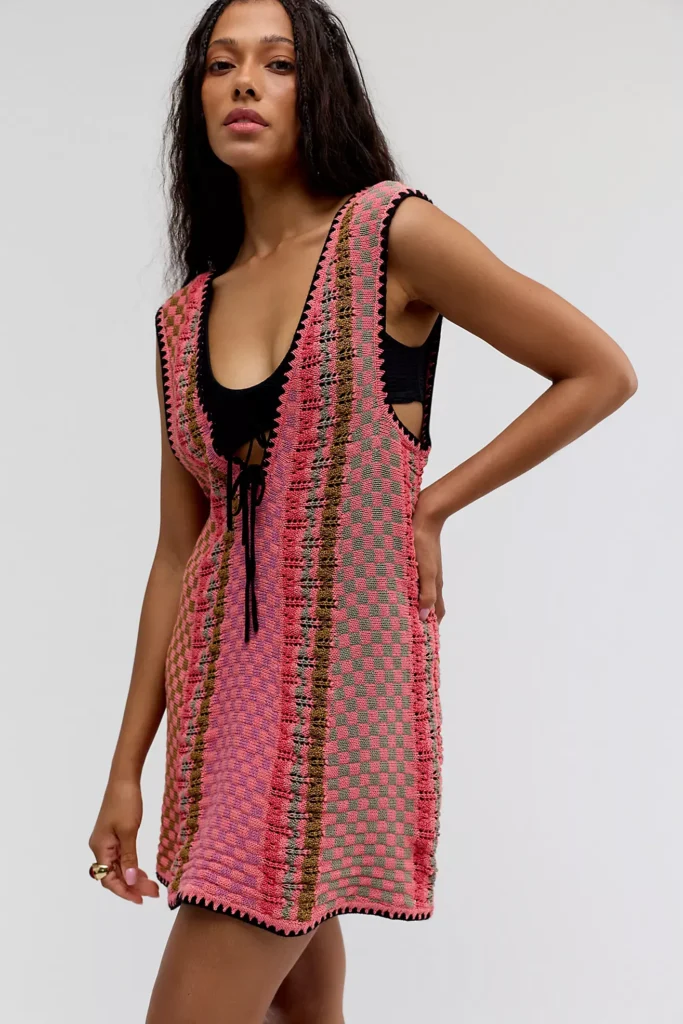 Amalfi Twist Mini Dress Full Size Image 4