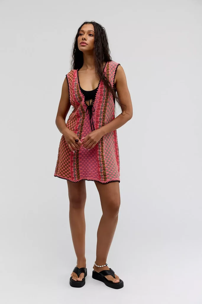 Amalfi Twist Mini Dress Full Size Image 1