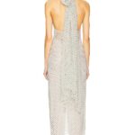 The Scarf Dress in Printed Silk Chiffon Thumbnail 4