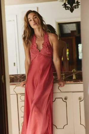 INTIMATELY Petal Party Midi Slip Dress