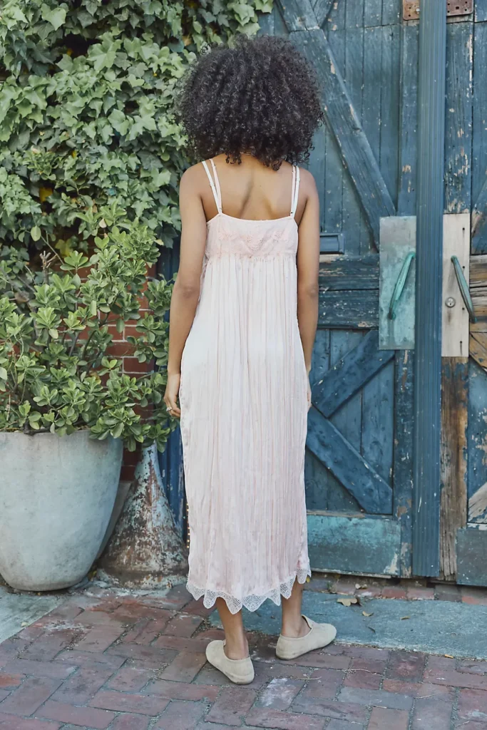 Table for Two Midi Slip Dress Full Size Image 4