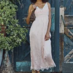 Table for Two Midi Slip Dress Thumbnail 1