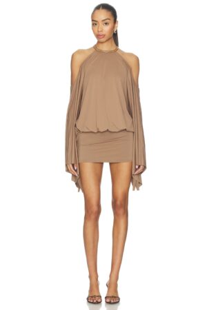 JADED LONDON Backless Embellished Mini Dress