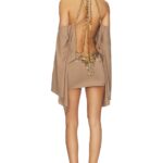 Backless Embellished Mini Dress Thumbnail 5