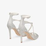 Aziz 95 Crystal-embellished Satin Heeled Sandals Thumbnail 6