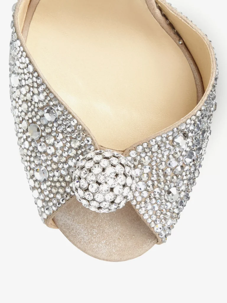 Sacora 100 Crystal-embellished Suede Sandals Full Size Image 2
