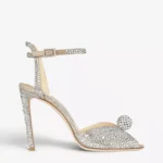 Sacora 100 Crystal-embellished Suede Sandals Thumbnail 1
