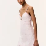Becklyn Eyelet Linen Mini Dress Thumbnail 3