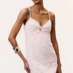 Becklyn Eyelet Linen Mini Dress Thumbnail 4