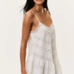 Bessette Silk Lace Mini Dress Thumbnail 3