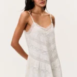 Bessette Silk Lace Mini Dress Thumbnail 4