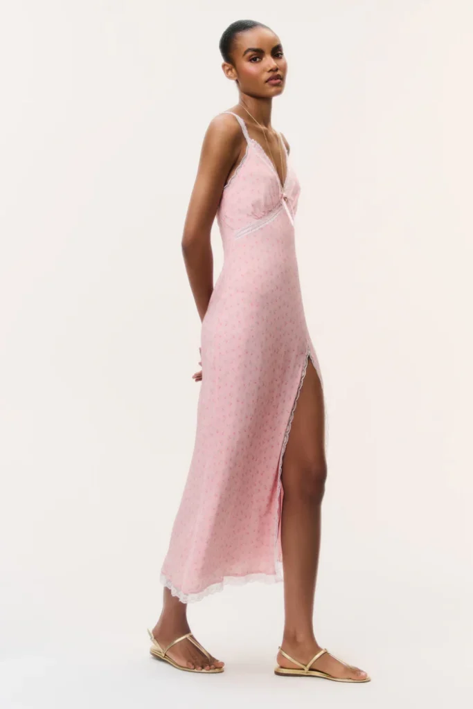 Beverly Floral Maxi Dress Full Size Image 6