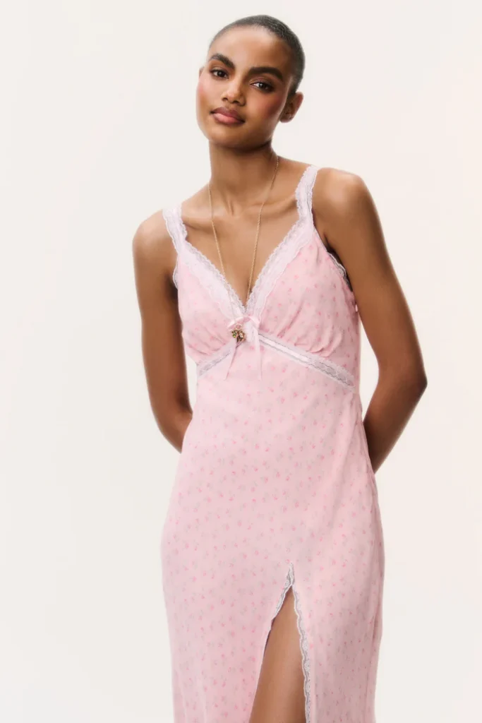 Beverly Floral Maxi Dress Full Size Image 2