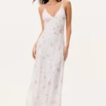 Castilla Silk Patchwork Maxi Dress Thumbnail 1