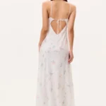 Castilla Silk Patchwork Maxi Dress Thumbnail 5
