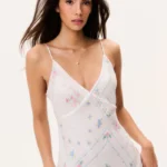 Castilla Silk Patchwork Maxi Dress Thumbnail 4