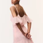 Laelia Floral Chiffon Ruffle Dress Thumbnail 6