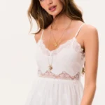 Soli Cotton Lace Mini Dress Thumbnail 3