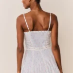 Zirelle Floral Cotton Lace-Trimmed Mini Dress Thumbnail 5