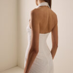Collared Cotton Mini Dress Thumbnail 4