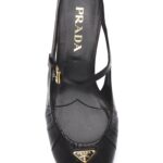 Ruched Mary Jane Slingback Pump Thumbnail 3