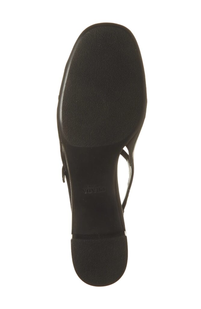 Ruched Mary Jane Slingback Pump Full Size Image 2