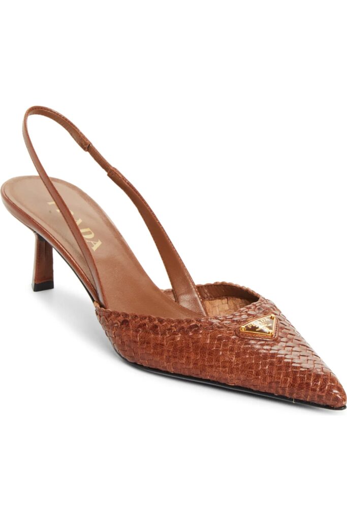 Woven Slingback Sandal Full Size Image 4