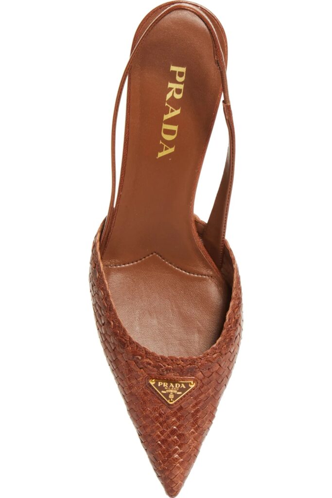 Woven Slingback Sandal Full Size Image 5