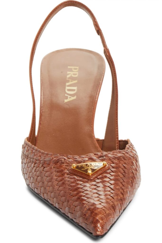 Woven Slingback Sandal Full Size Image 3