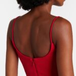 Precious Bow-Detail Crepe Bustier Gown Thumbnail 3
