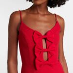 Precious Bow-Detail Crepe Bustier Gown Thumbnail 5