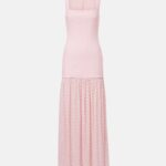 Floral Crepe and Chiffon Maxi Dress Thumbnail 5