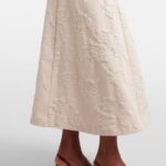Floral Jacquard Midi Dress Thumbnail 3