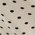 Polka-dot Satin Mini Dress Thumbnail 4